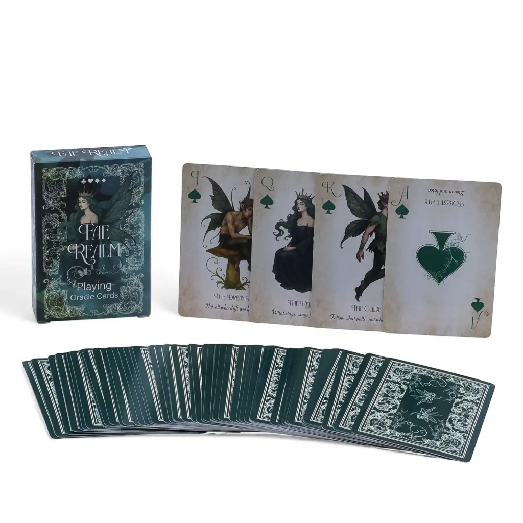 Fae Realm Playing & Oracle Cards – Fairy Theme | www.artisangoods.co.uk 5 Fae Realm Playing & Oracle Cards – Fairy Theme | www.artisangoods.co.uk 5
