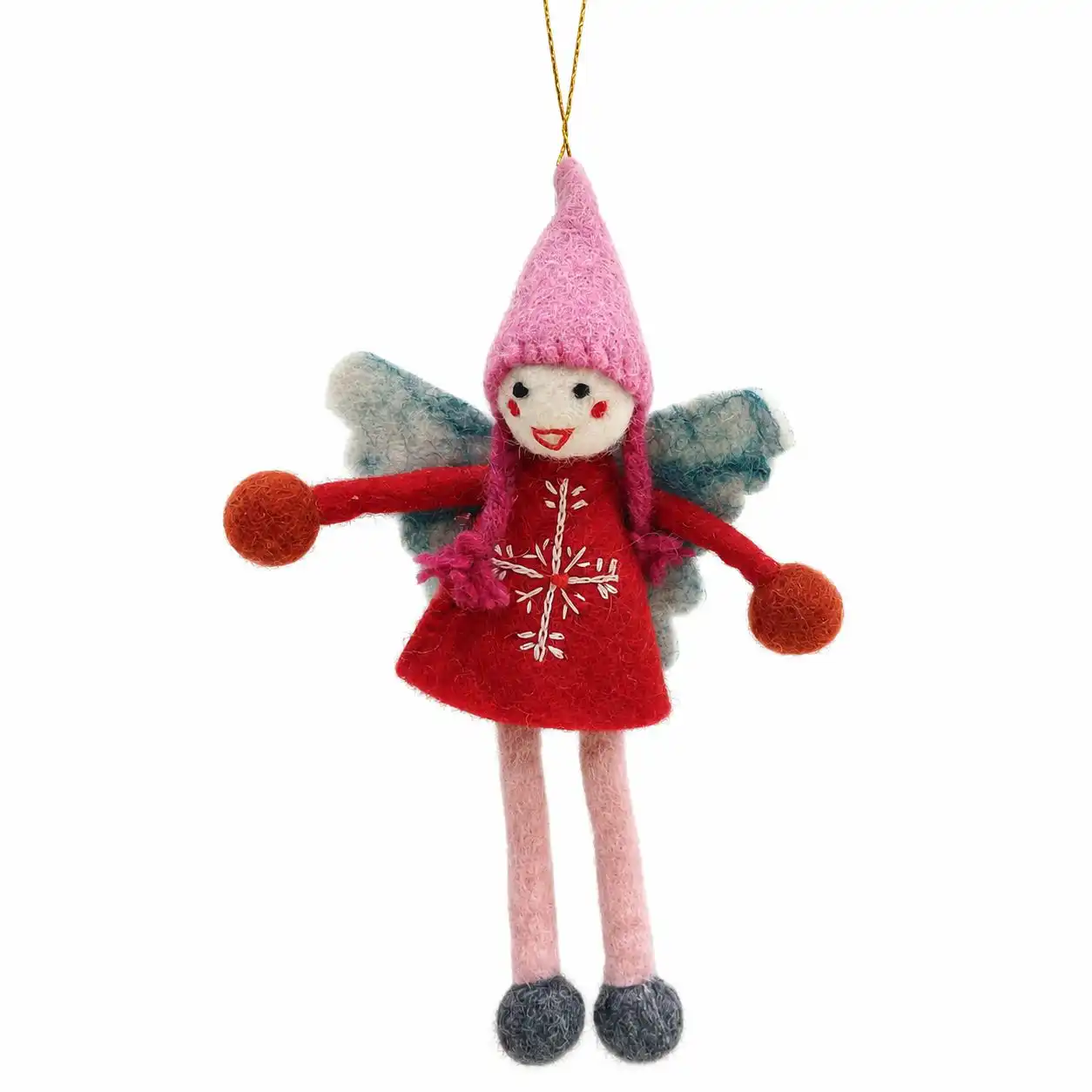Felt Handbag Charms - Mixed Selection (Cute Christmas Charms)