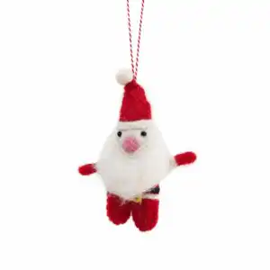 Felt Handbag Charms - Mixed Selection (Cute Christmas Charms)