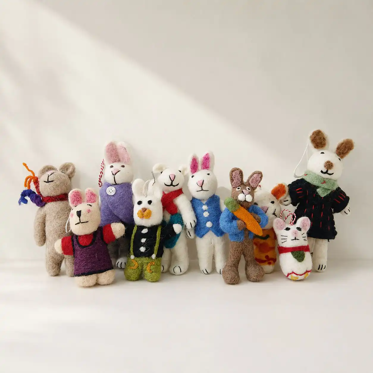 Felt Handbag Charms - Mixed Selection (Mini Cute)