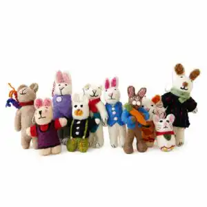 Felt Handbag Charms - Mixed Selection (Mini Cute)