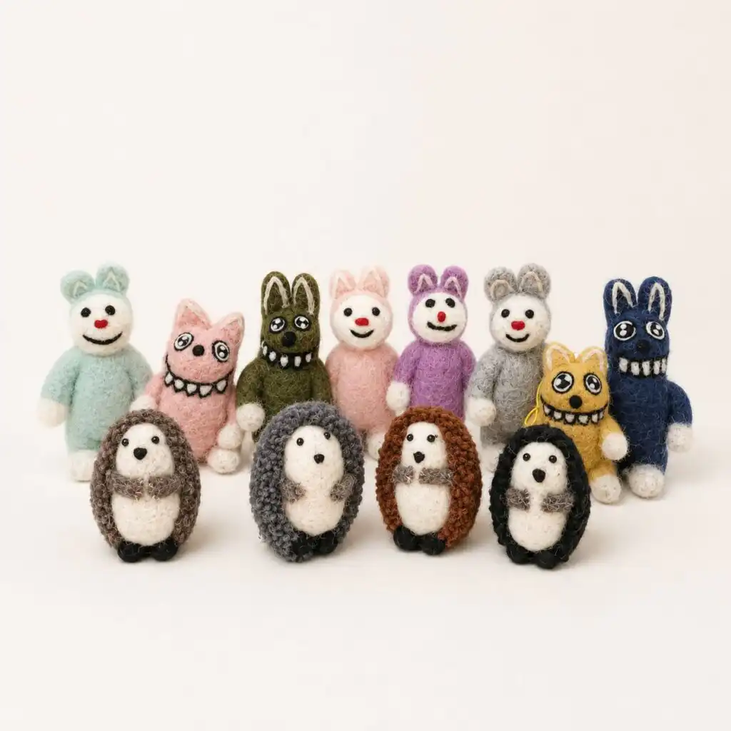Felt Handbag Charms - Mixed Selection (Trending Charms)
