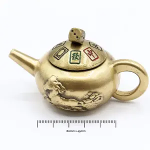 Feng Shui Fortune – Lucky Teapot with Dice Spin | www.artisangoods.co.uk 5