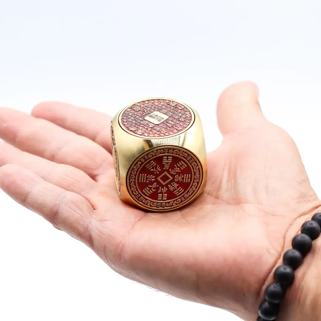 Feng Shui Fortune – Red & Brass Prosperity Cube – Flat | www.artisangoods.co.uk 3 Feng Shui Fortune – Red & Brass Prosperity Cube – Flat | www.artisangoods.co.uk 3