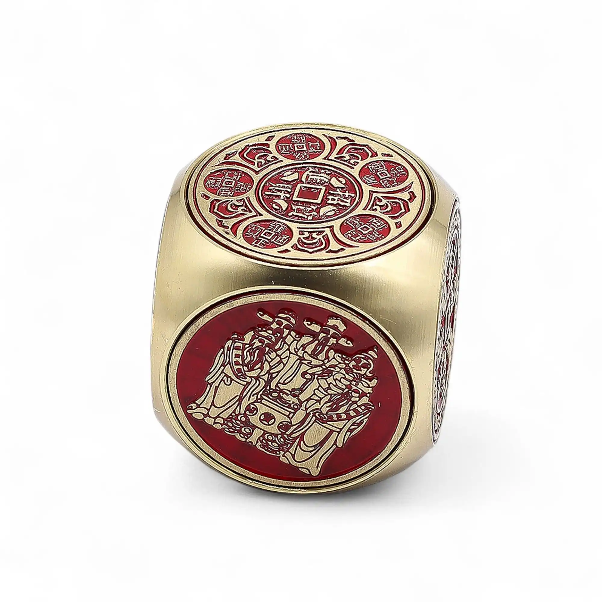 Feng Shui Fortune – Red & Brass Prosperity Cube – Flat | www.artisangoods.co.uk 3 Feng Shui Fortune – Red & Brass Prosperity Cube – Flat | www.artisangoods.co.uk 2