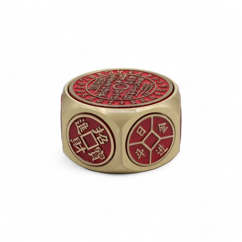 Feng Shui Fortune – Red Calendar & Coin Dice – Auspicious date selector | www.artisangoods.co.uk