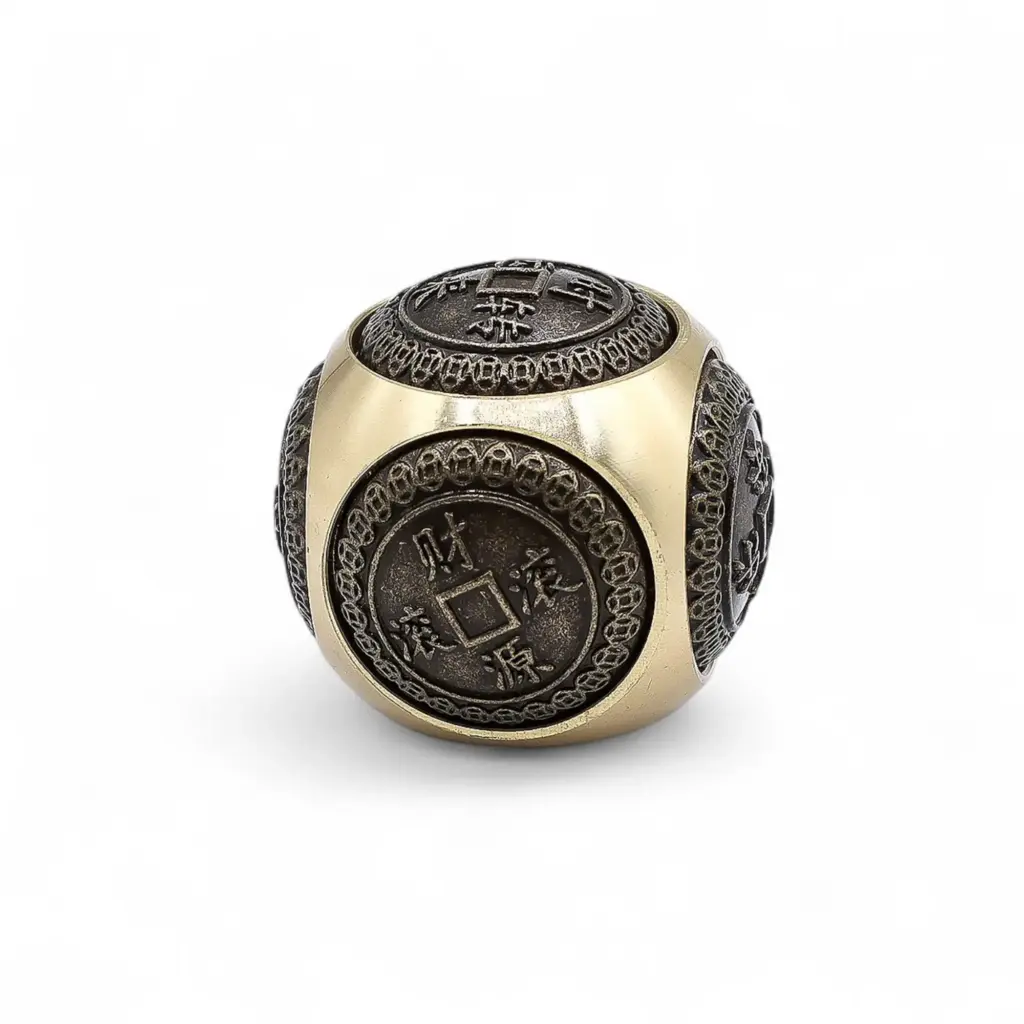 Feng Shui Fortune – Wealth Dice – Rounded | www.artisangoods.co.uk