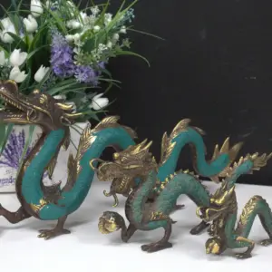 Fengshui – Med Dragon with Ball – 27cm | www.artisangoods.co.uk 3