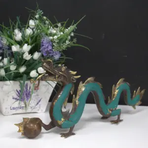 Fengshui – Small Dragon with Ball – 20cm | www.artisangoods.co.uk 4