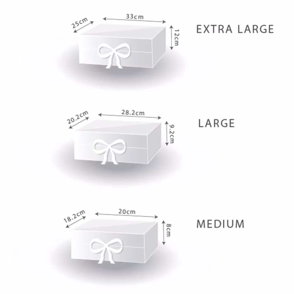 Flat Pack Gift Box – Extra Large  (33x25x12cm) – Red | www.artisangoods.co.uk 4