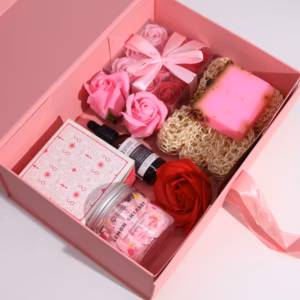 Flat Pack Gift Box – Large  (28.2×20.2×9.2cm) – Red | www.artisangoods.co.uk 3