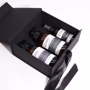 Flat Pack Gift Box – Medium Square (20×18.2x8cm) – Black | www.artisangoods.co.uk 4