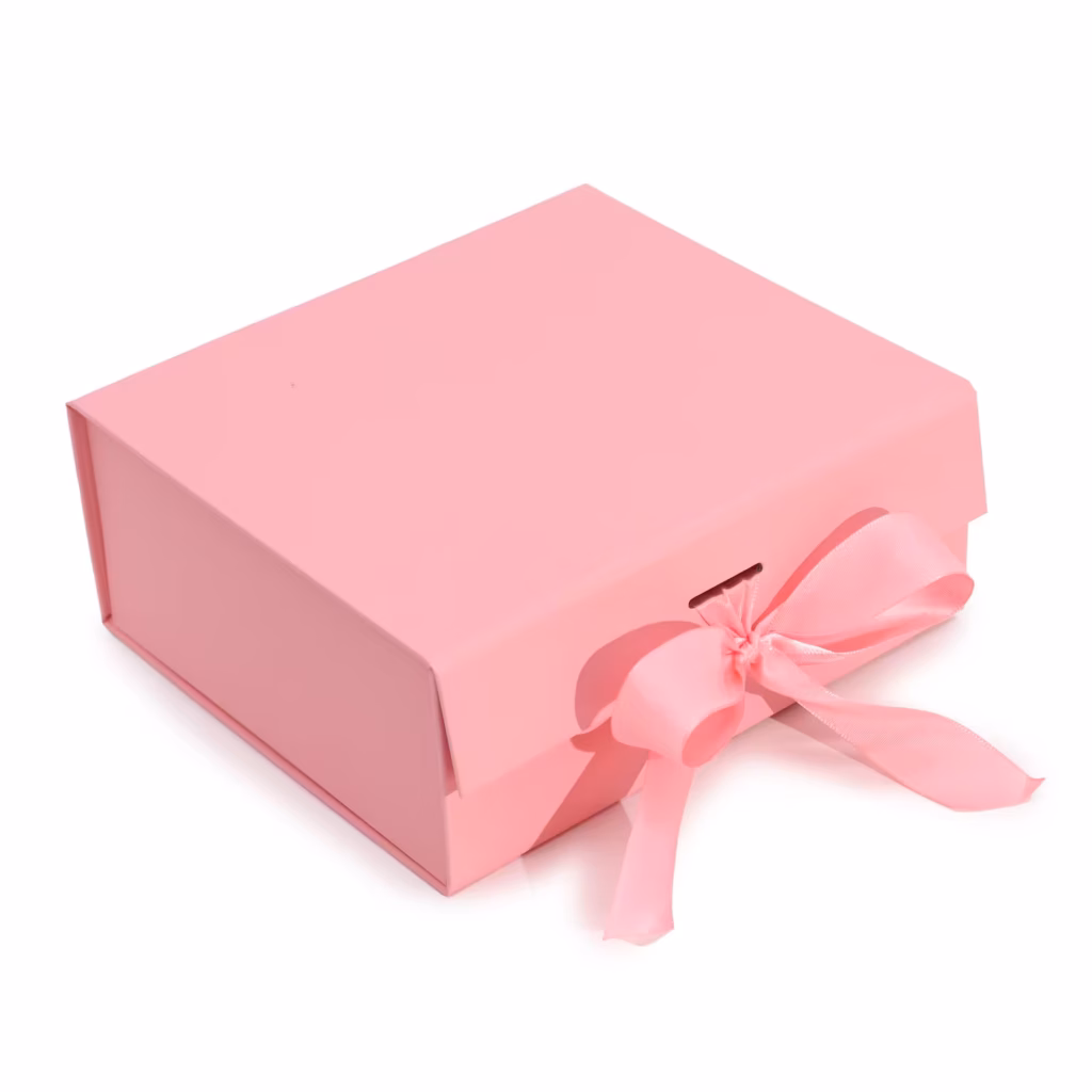 Flat Pack Gift Box – Medium Square (20×18.2x8cm) – Pink | www.artisangoods.co.uk 3 Flat Pack Gift Box – Medium Square (20×18.2x8cm) – Pink | www.artisangoods.co.uk 3