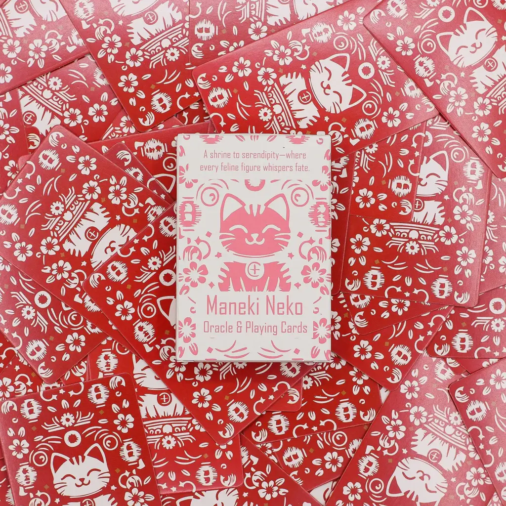 Fortune Cats Playing & Oracle Cards- Maneki Neko Deck | www.artisangoods.co.uk 5