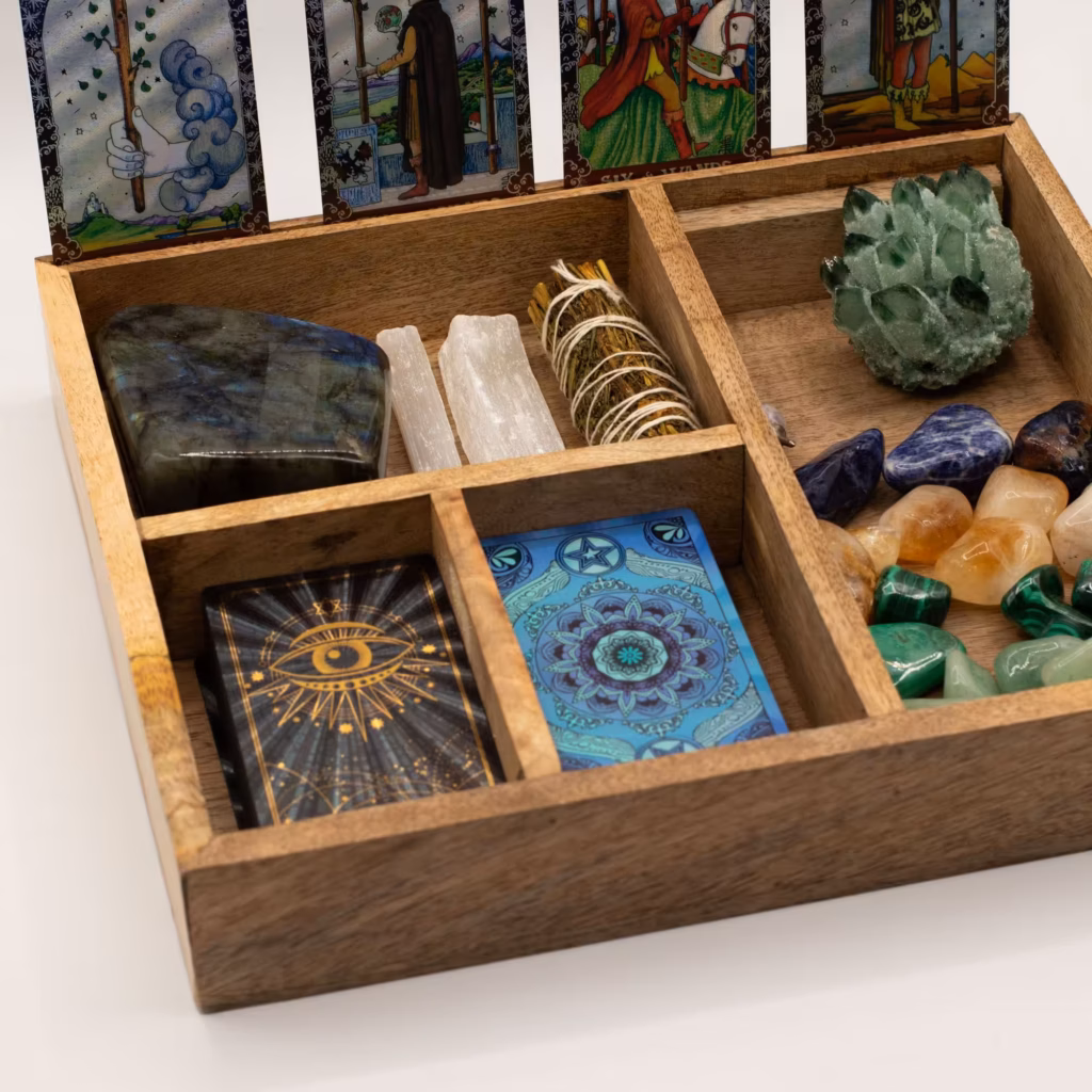 Four Section Tarot Box with Card Holder | www.artisangoods.co.uk 6 Four Section Tarot Box with Card Holder | www.artisangoods.co.uk 6