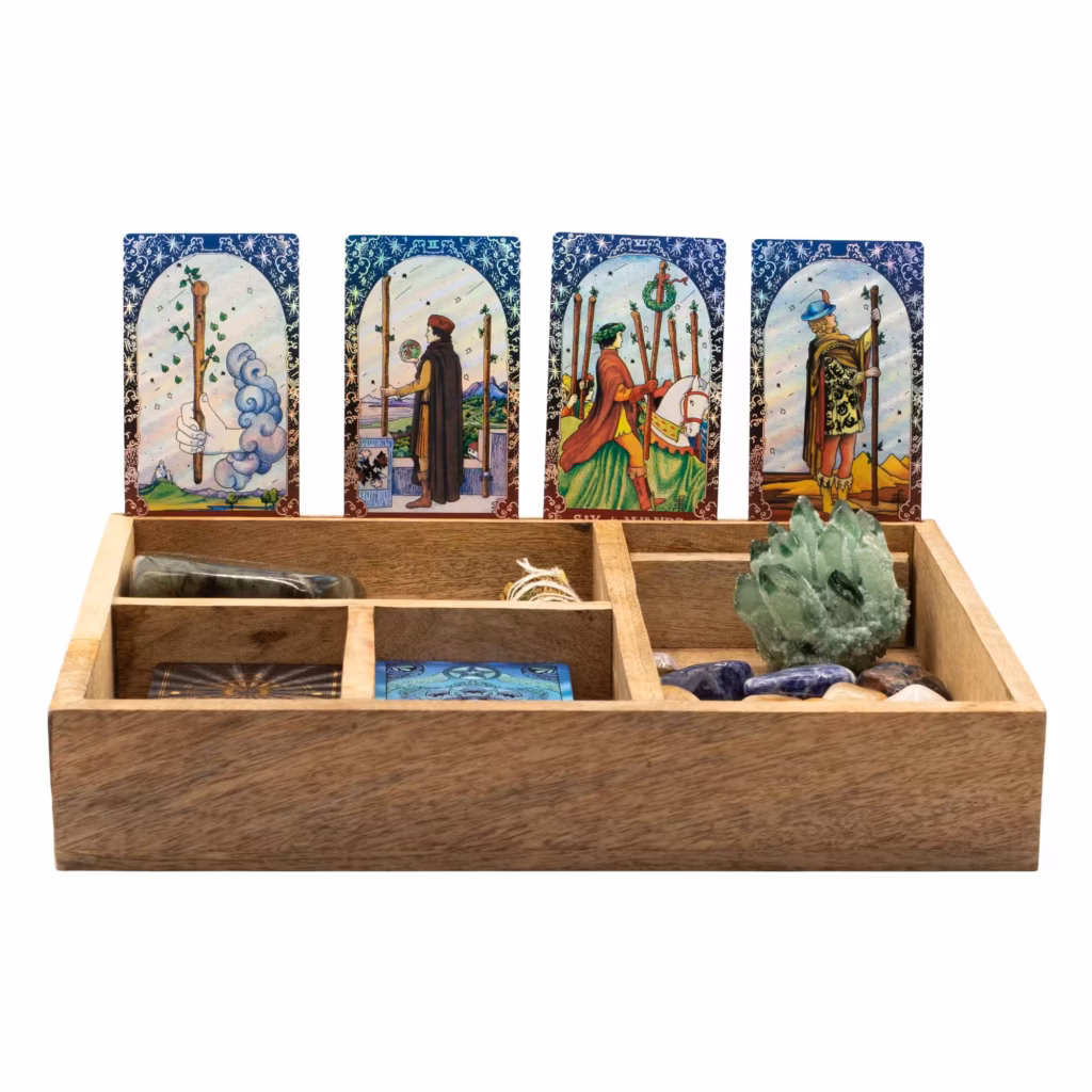 Four Section Tarot Box with Card Holder | www.artisangoods.co.uk 3 Four Section Tarot Box with Card Holder | www.artisangoods.co.uk 3