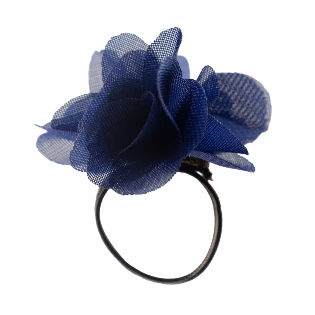 Fragrance Chiffon Diffuser Rings – Navy Blue | www.artisangoods.co.uk