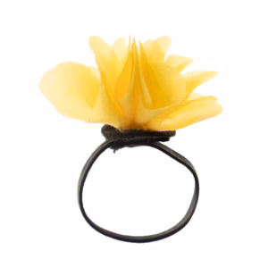 Fragrance Chiffon Diffuser Rings – Yellow | www.artisangoods.co.uk