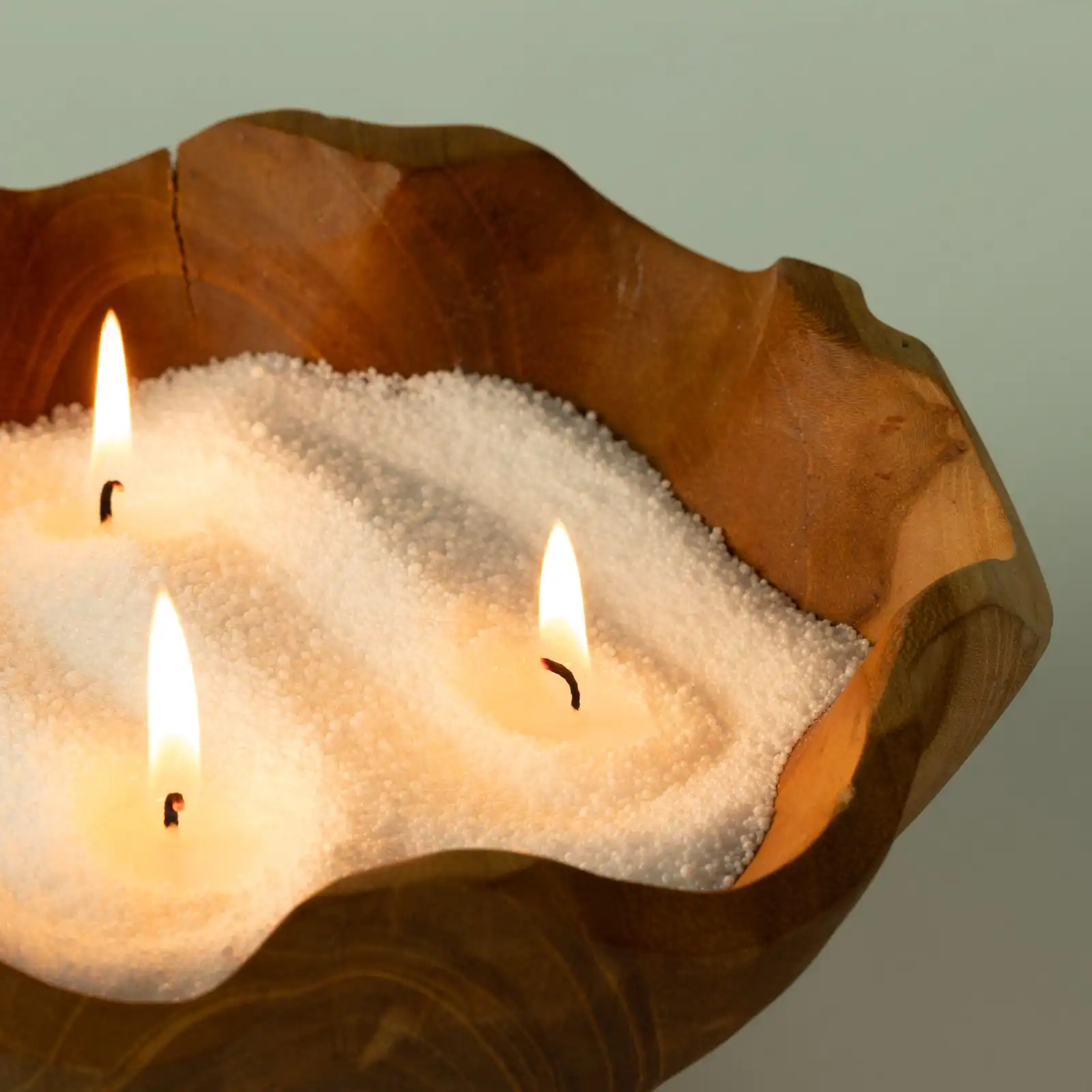 Fragranced Candle Sand - Black - Spirited - 300g