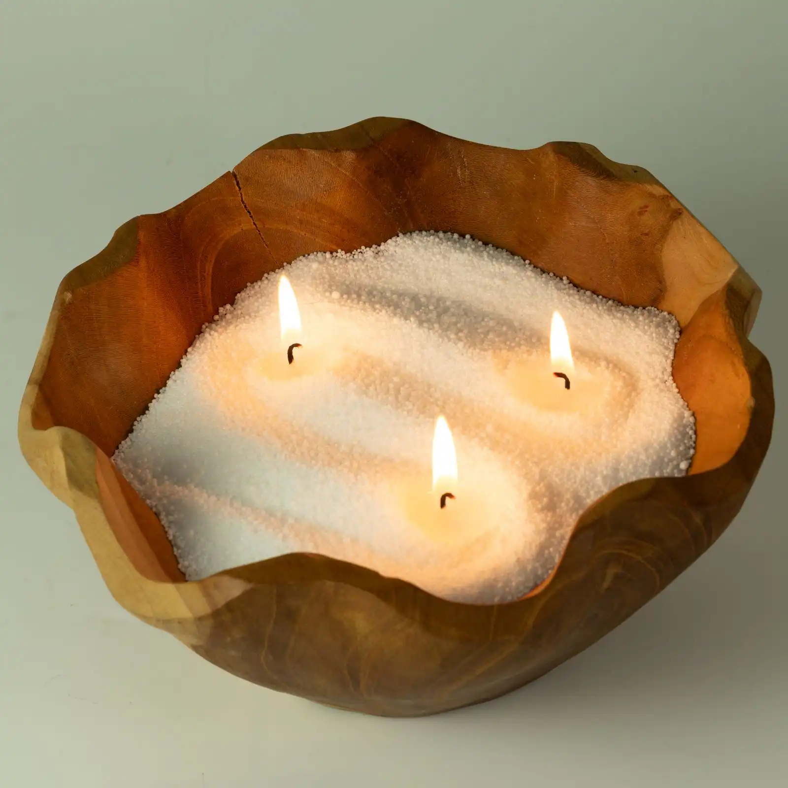 Fragranced Candle Sand - Cream - Regent Polo - 300g