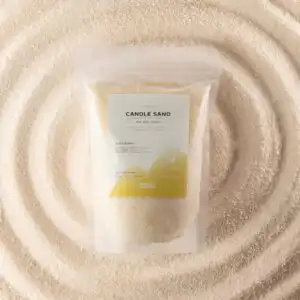 Fragranced Candle Sand - Warm Honey - Blush Bloom - 300g