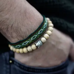 Fragrant Sandal Beads & Buddah Bangle | www.artisangoods.co.uk 3