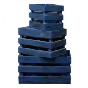 Fruit Box set of 3 – Bluewash | www.artisangoods.co.uk Fruit Box set of 3 – Bluewash | www.artisangoods.co.uk 1