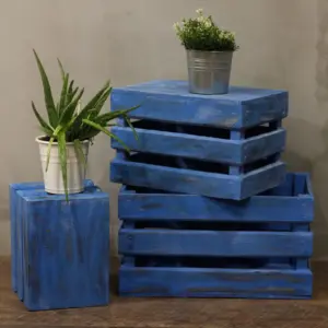 Fruit Box set of 3 – Bluewash | www.artisangoods.co.uk 3