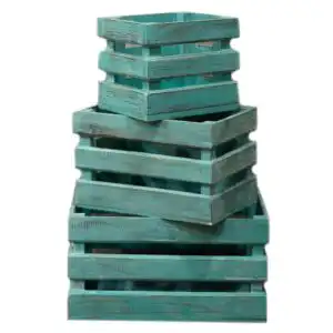 Fruit Box set of 3 – Greenwash | www.artisangoods.co.uk Fruit Box set of 3 – Greenwash | www.artisangoods.co.uk 1