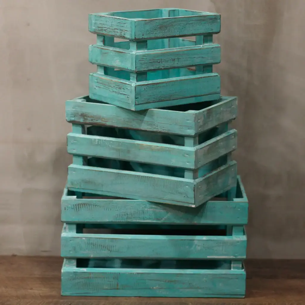 Fruit Box set of 3 – Greenwash | www.artisangoods.co.uk 3