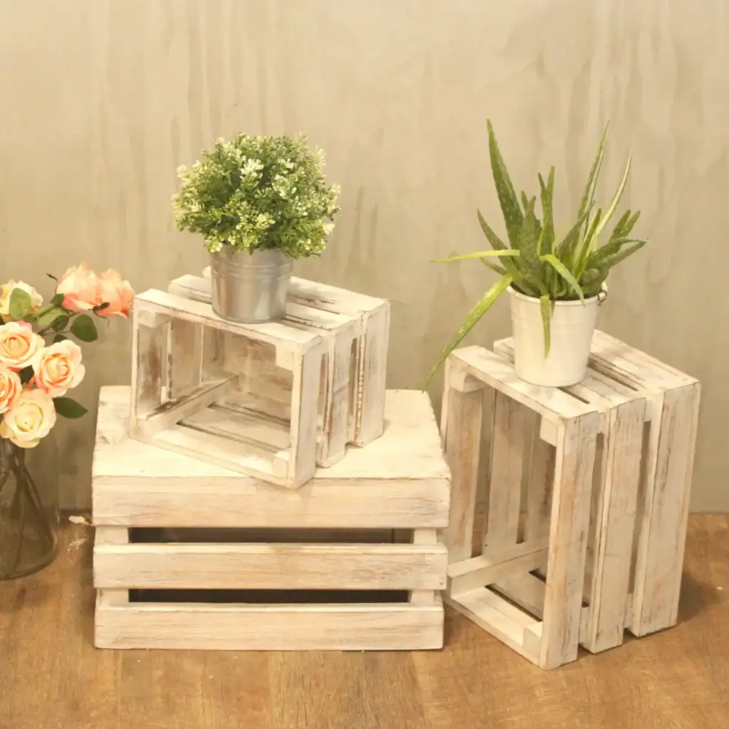 Fruit Box set of 3 – Whitewash | www.artisangoods.co.uk 5