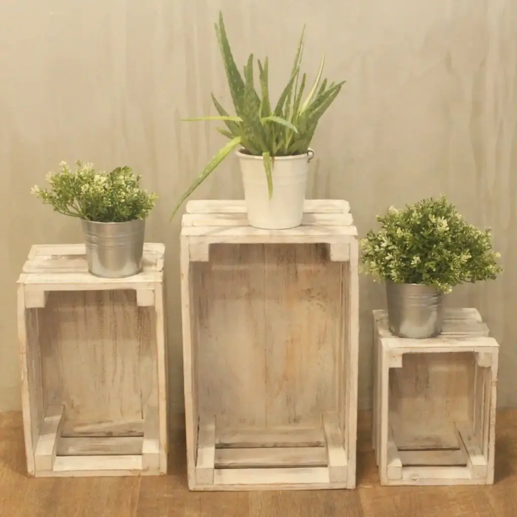 Fruit Box set of 3 – Whitewash | www.artisangoods.co.uk 7