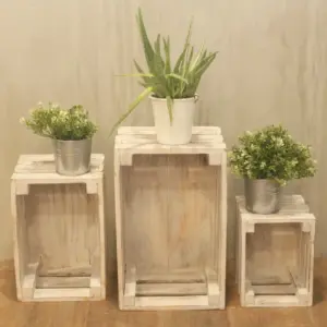 Fruit Box set of 3 – Whitewash | www.artisangoods.co.uk 7