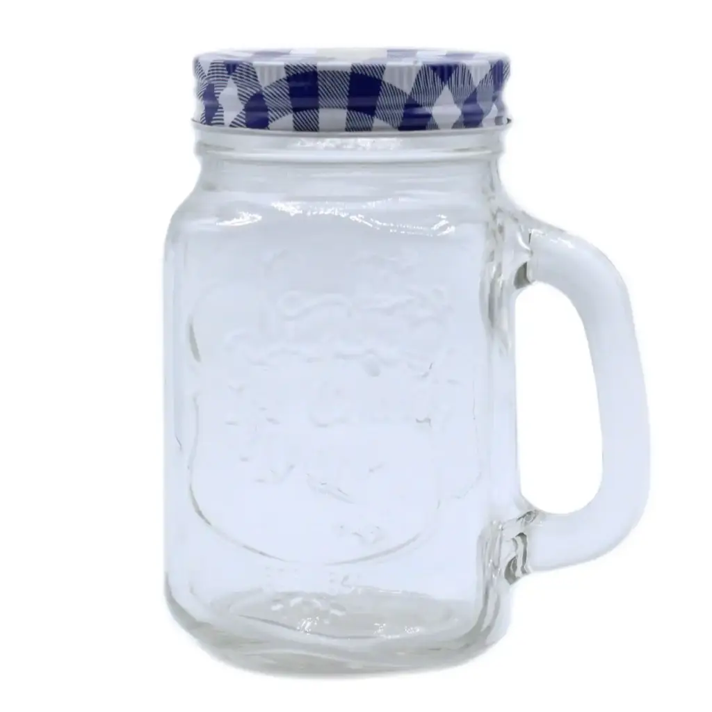 Funky Mason Jar – Ice Cold – Clear | www.artisangoods.co.uk Funky Mason Jar – Ice Cold – Clear | www.artisangoods.co.uk