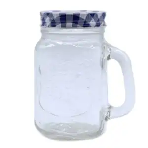 Funky Mason Jar – Ice Cold – Clear | www.artisangoods.co.uk