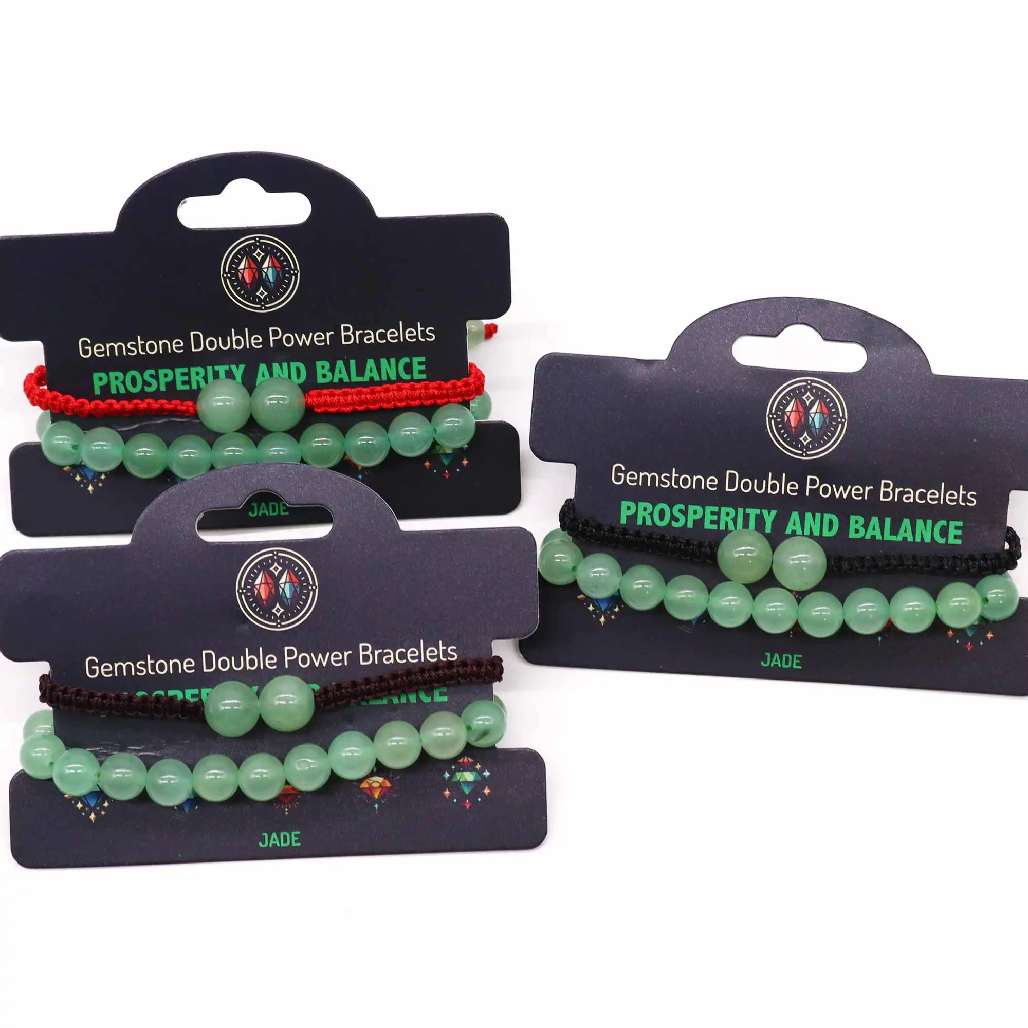 Gemstone Double Power Bracelets- Jade | www.artisangoods.co.uk 3 Gemstone Double Power Bracelets- Jade | www.artisangoods.co.uk 2