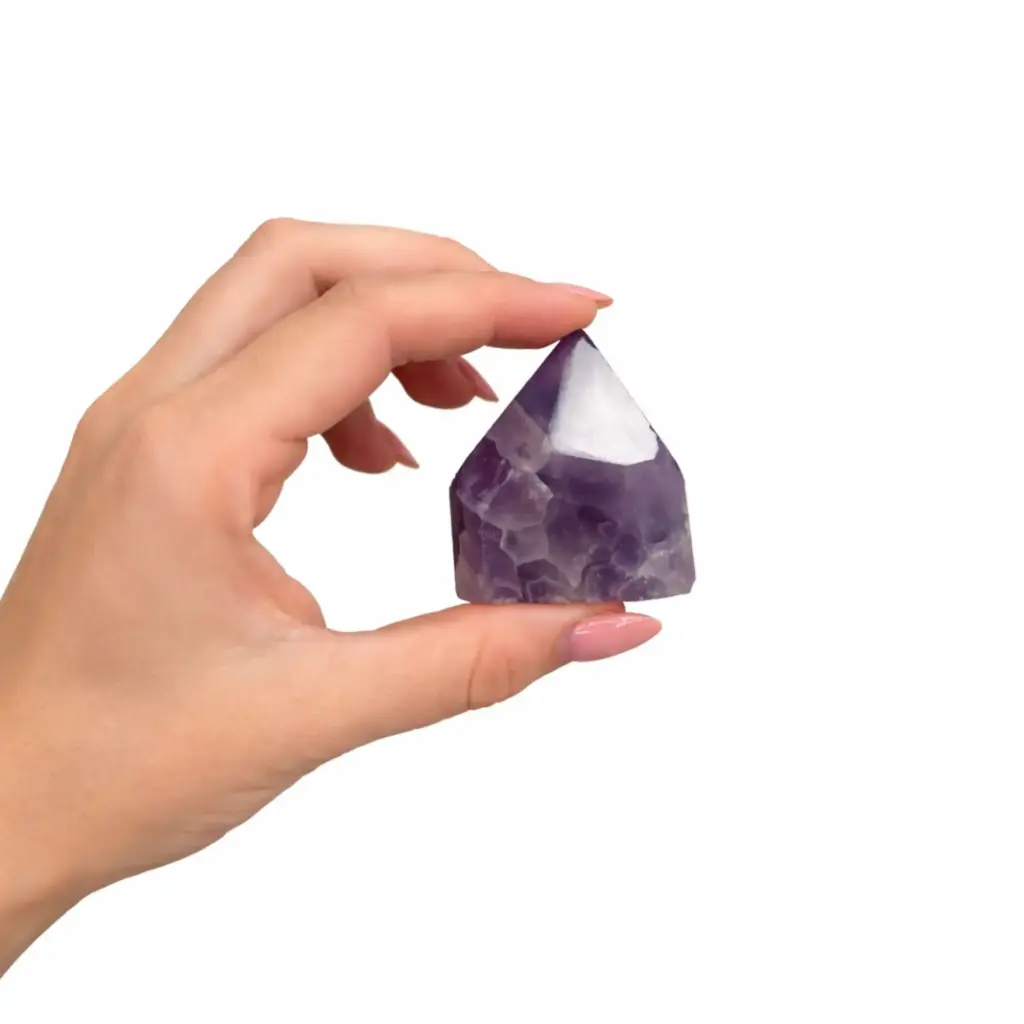 Gemstone Top Polished Points – Amethyst A grade (approx 5-6 pieces) | www.artisangoods.co.uk Gemstone Top Polished Points – Amethyst A grade (approx 5-6 pieces) | www.artisangoods.co.uk