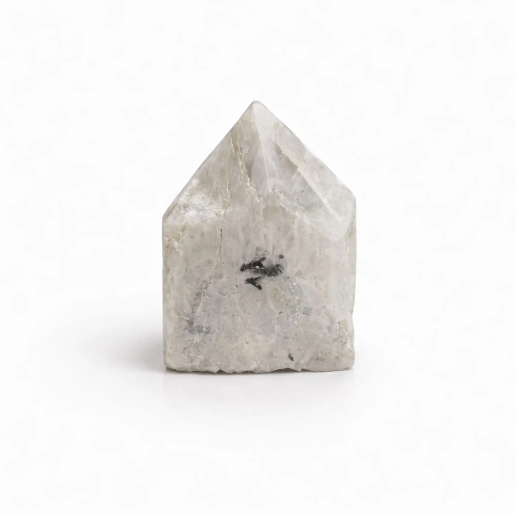 Gemstone Top Polished Points - Rainbow Moonstone (approx 5-6 pieces)