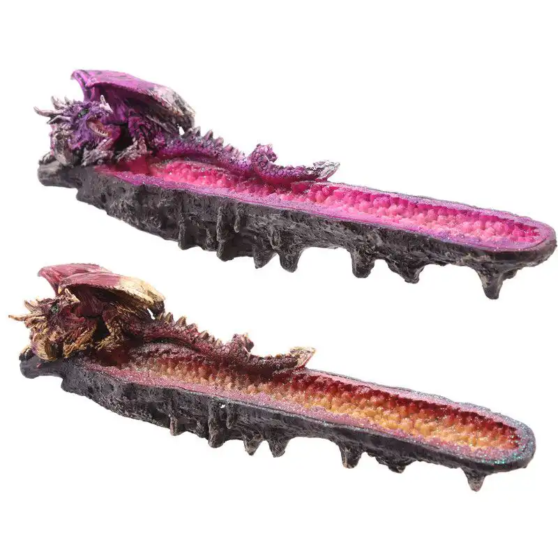 Geode Crystal Dragon Outcrop Incense Ashcatcher | www.artisangoods.co.uk 2 Geode Crystal Dragon Outcrop Incense Ashcatcher | www.artisangoods.co.uk 1