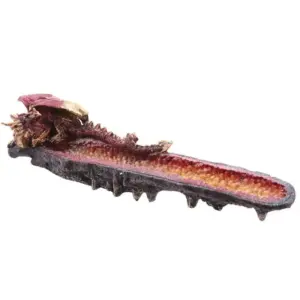 Geode Crystal Dragon Outcrop Incense Ashcatcher | www.artisangoods.co.uk 2