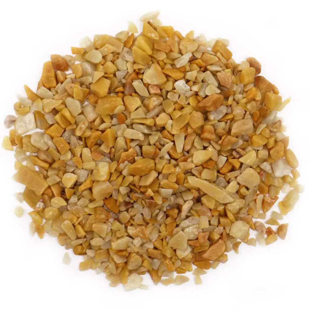 Golden Quartz Chips Gemstone Chips Bulk – 1KG | www.artisangoods.co.uk