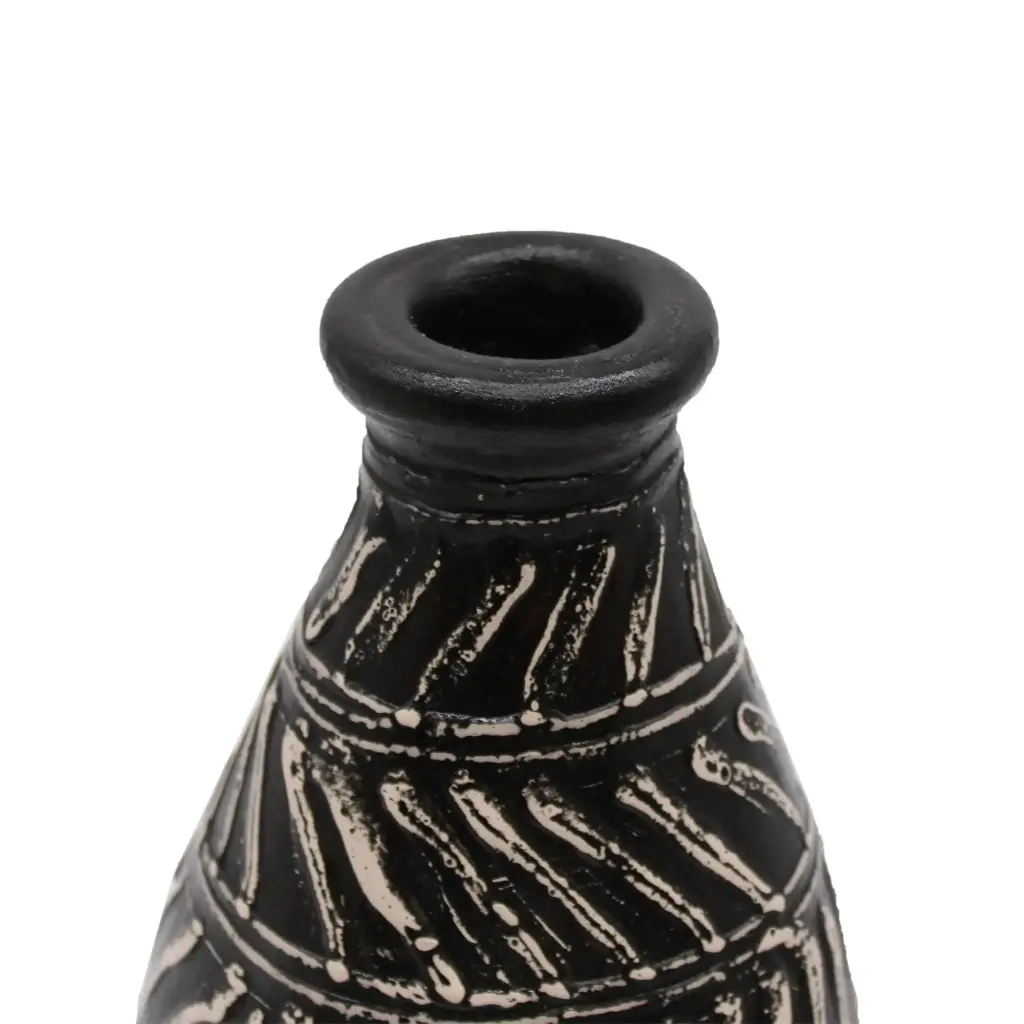 Greek Taper Vase – Chocolate | www.artisangoods.co.uk 4
