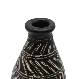 Greek Taper Vase – Chocolate | www.artisangoods.co.uk 4