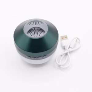 Green Camping Hanging Light and Mini Speaker | www.artisangoods.co.uk 3