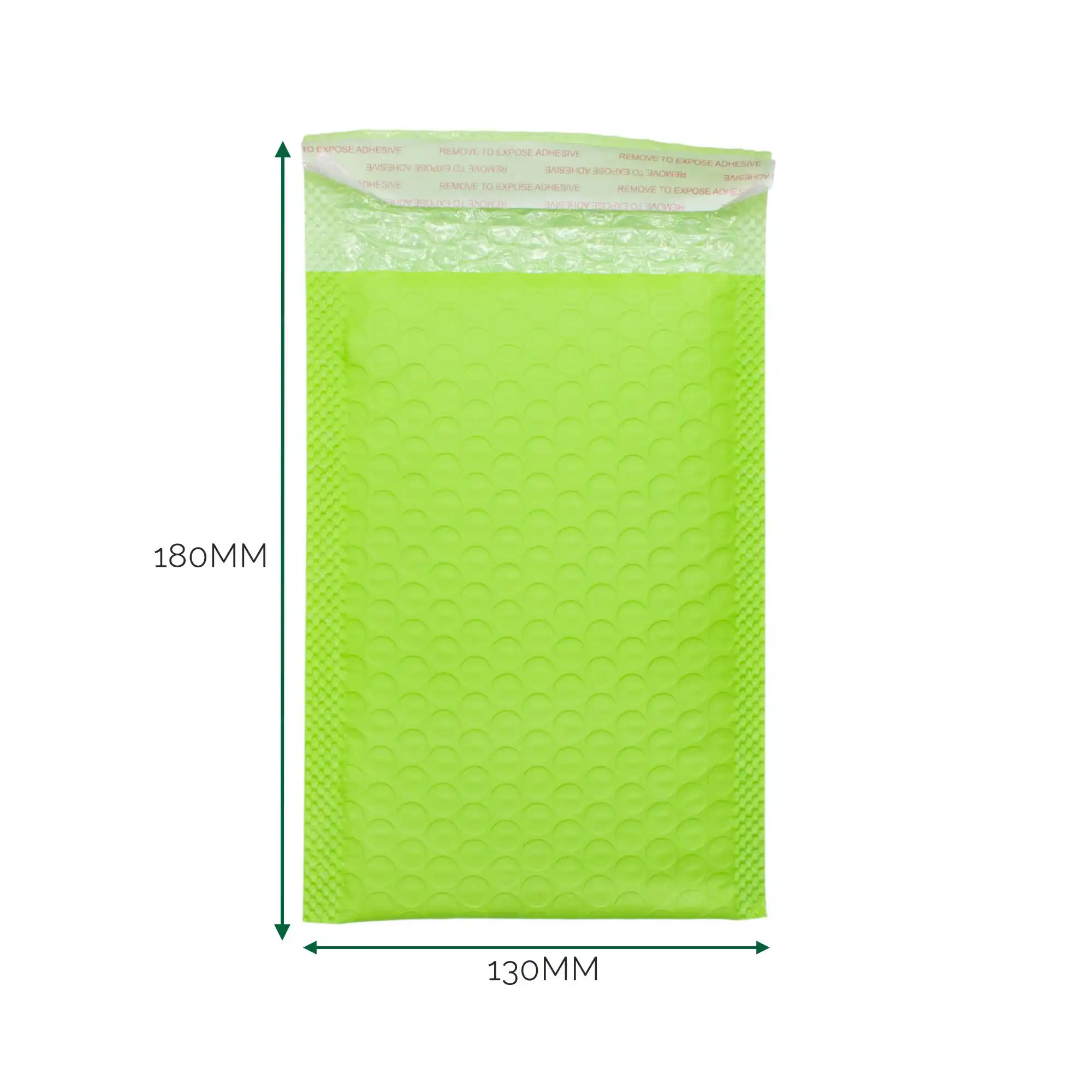 Green Poly Bubble Envelope (130×180+40mm) | www.artisangoods.co.uk 2 Green Poly Bubble Envelope (130x180+40mm)