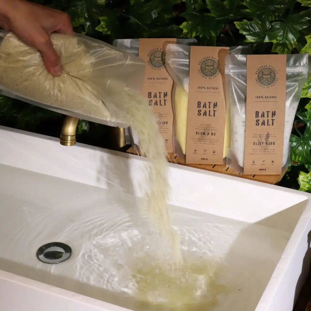 Greenman Rituals Menthol Aromatherapy Epsom Bath Salt – Recovery | www.artisangoods.co.uk