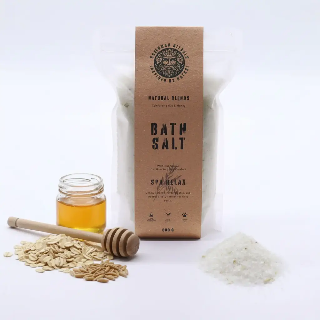 Greenman Rituals Oat & Honey Epsom Bath Salt – Spa Relax Blend | www.artisangoods.co.uk 3 Greenman Rituals Oat & Honey Epsom Bath Salt – Spa Relax Blend | www.artisangoods.co.uk 3
