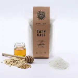 Greenman Rituals Oat & Honey Epsom Bath Salt – Spa Relax Blend | www.artisangoods.co.uk 3