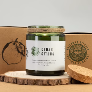 Greenman Woodwick Soy Candle – Cedar Citrus | www.artisangoods.co.uk 7