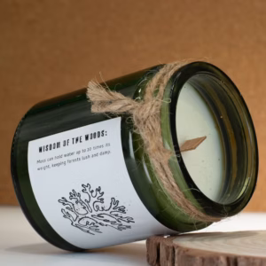 Greenman Woodwick Soy Candle – Moss & Mist | www.artisangoods.co.uk 5